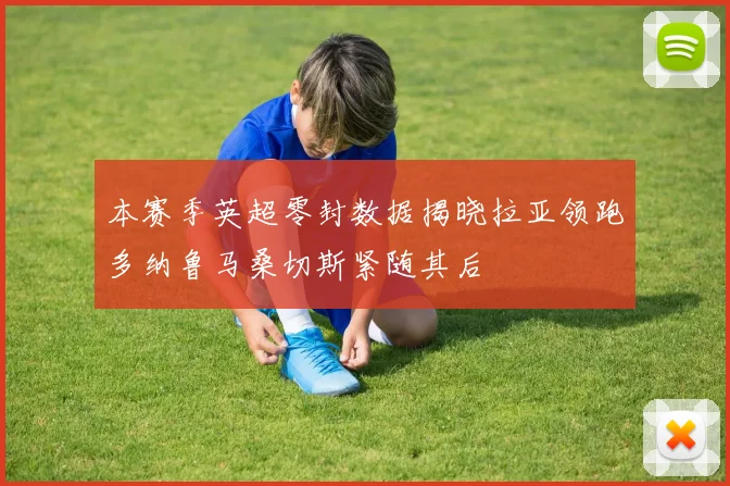 本赛季英超零封数据揭晓拉亚领跑多纳鲁马桑切斯紧随其后